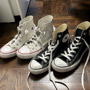 Two pairs of converse!